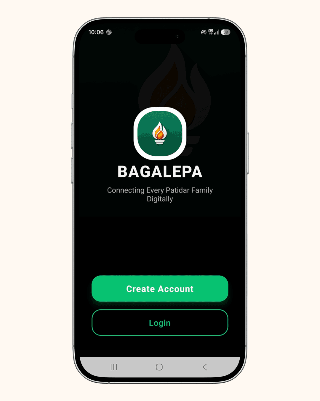 BAGALEPA – Patidar Community App | 22 Gam Leuva Patidar Samaj Social Platform preview